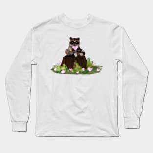 Raccoon Long Sleeve T-Shirt